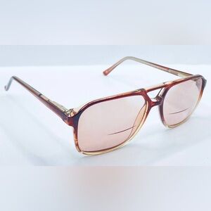 Oliver Winston OW98 Brown Translucent Pilot Sunglasses Frames Only